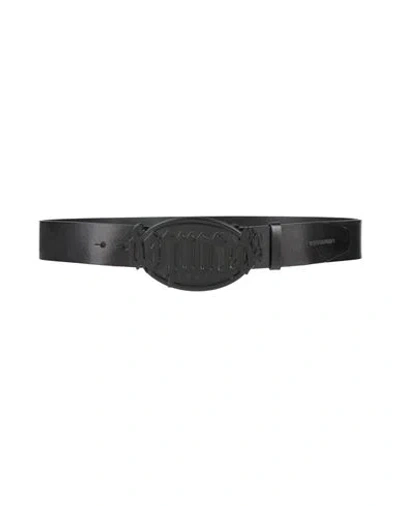 Dsquared2 Man Belt Black Size 38 Leather