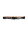 Dsquared2 Man Belt Black Size 39.5 Cowhide In Black