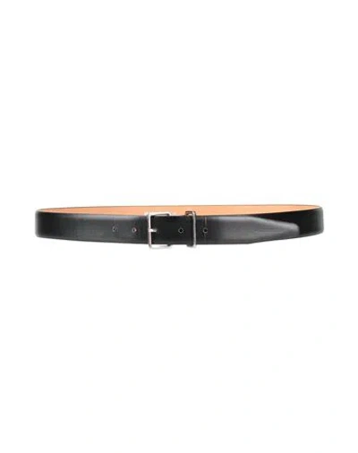 Dsquared2 Man Belt Black Size 39.5 Cowhide