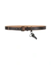 Dsquared2 Man Belt Black Size 39.5 Leather In Black