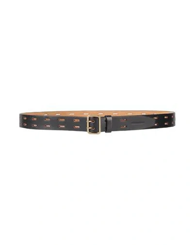Dsquared2 Man Belt Black Size 39.5 Leather