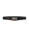 Dsquared2 Man Belt Black Size 39.5 Leather In Black