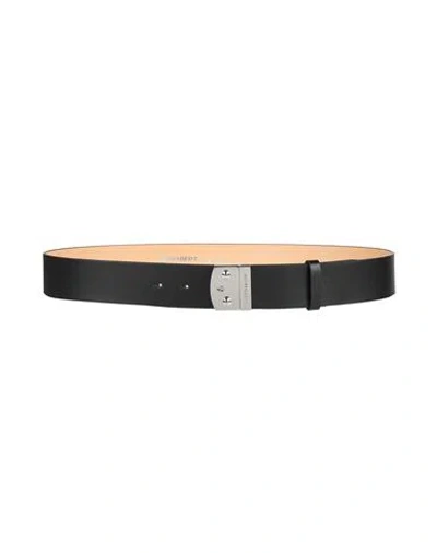 Dsquared2 Man Belt Black Size 39.5 Leather