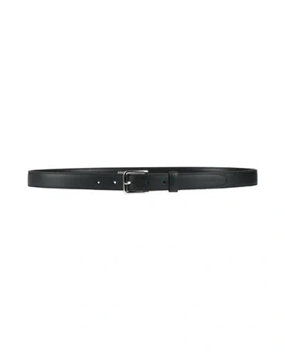 Dsquared2 Man Belt Black Size 39.5 Leather