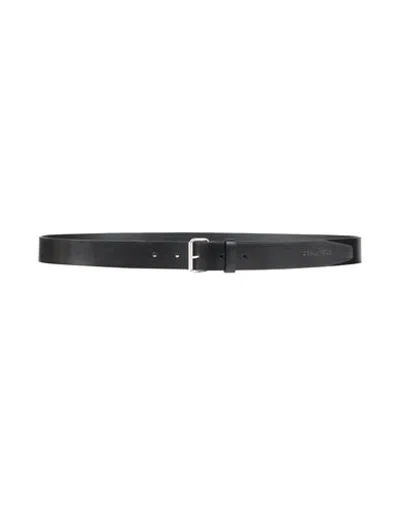 Dsquared2 Man Belt Black Size 42 Leather