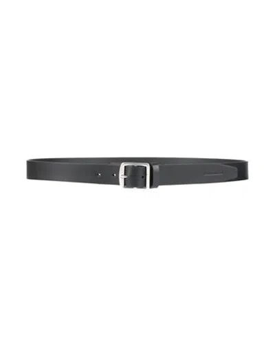 Dsquared2 Man Belt Black Size 42 Leather