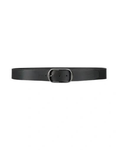 Dsquared2 Man Belt Black Size 43 Leather