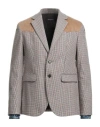 Dsquared2 Man Blazer Beige Size 42 Wool, Viscose, Polyamide, Cotton, Elastane In Beige