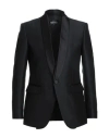 Dsquared2 Virgin Wool Blend 1 Buttons Blazer In Black