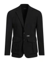 Dsquared2 Flap-pocket Single-breasted Blazer In Black