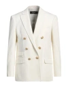 Dsquared2 Double Breasted Blazer In White