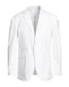 Dsquared2 Man Blazer White Size 42 Cotton In White