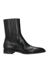 Dsquared2 Man Boot Black Size 9 Leather In Black