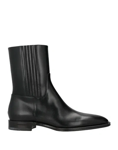 Dsquared2 Man Boot Black Size 9 Leather