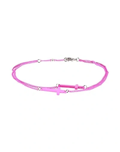 Dsquared2 Bracelets In Fuchsia
