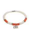 Dsquared2 White Stones Bracelet In Orange