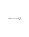 Dsquared2 Man Brooch Copper Size - Brass In Orange