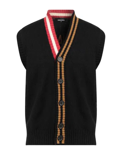 Dsquared2 Cardigans In Black