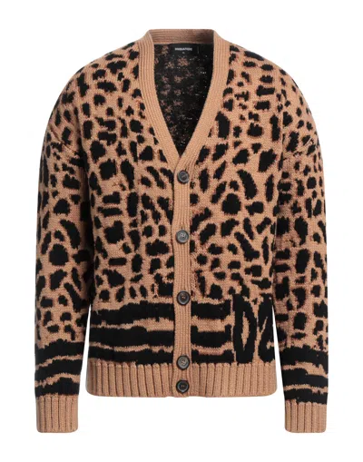 Dsquared2 Cardigans In Beige