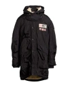 Dsquared2 Man Coat Black Size 38 Polyamide