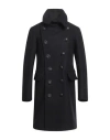 Dsquared2 Man Coat Black Size 40 Virgin Wool, Polyamide, Elastane