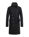 Dsquared2 Man Coat Black Size 42 Virgin Wool, Polyamide, Elastane