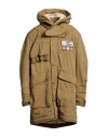 Dsquared2 Man Coat Military Green Size 38 Polyamide