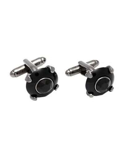 Dsquared2 Man Cufflinks And Tie Clips Black Size - Metal