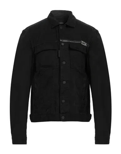 Dsquared2 Icon Denim Boxy Jean Jacket With Silver-tone Detail In Multi