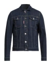 Dsquared2 Drawstring Jacket In Blue