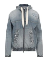 Dsquared2 Man Denim Outerwear Blue Size 44 Cotton, Elastane In Blue