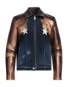 Dsquared2 Star-patch Denim Jacket In Blue