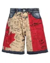 Dsquared2 Denim Shorts In Blue