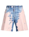 Dsquared2 Painterly-print Shorts In Multi
