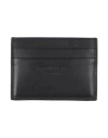Dsquared2 Man Document Holder Black Size - Soft Leather In Black