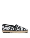 Dsquared2 Man Espadrilles Black Size 9 Textile Fibers In Black