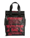 Dsquared2 Man Handbag Black Size - Textile Fibers In Black