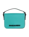 Dsquared2 Man Handbag Deep Jade Size - Leather In Green