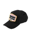 Dsquared2 Man Hat Black Size Onesize Cotton