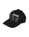 Dsquared2 Man Hat Black Size Onesize Cotton