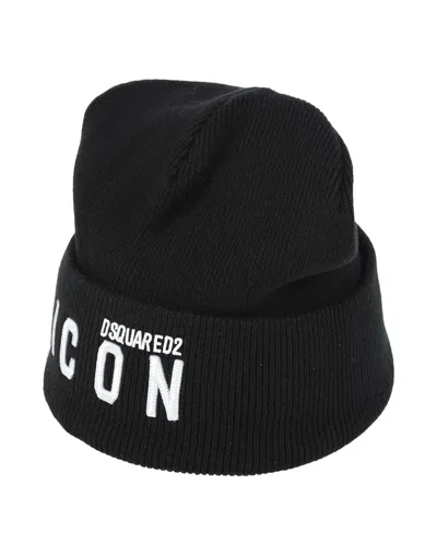 Dsquared2 Hats In Black