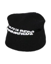 Dsquared2 Man Hat Black Size Onesize Wool In Black