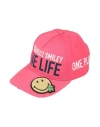 Dsquared2 Man Hat Fuchsia Size Onesize Cotton In Pink