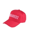 Dsquared2 Man Hat Red Size Onesize Cotton