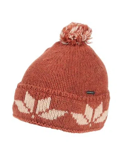 Dsquared2 Man Hat Rust Size Onesize Wool In Red