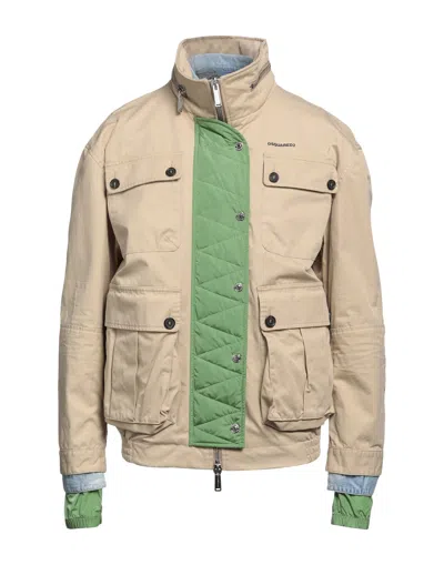 Dsquared2 Jackets In Beige