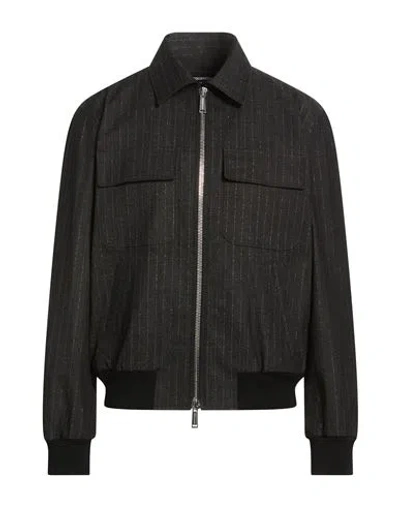 Dsquared2 Long Sleeve Casual Jacket In Multi