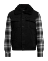 Shop Dsquared2 Man Jacket Black Size 34 Cotton