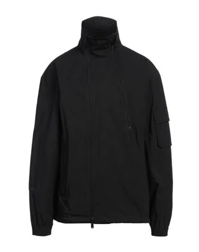 Dsquared2 Man Jacket Black Size 42 Cotton, Elastane