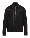 Dsquared2 Man Jacket Black Size 42 Virgin Wool In Black